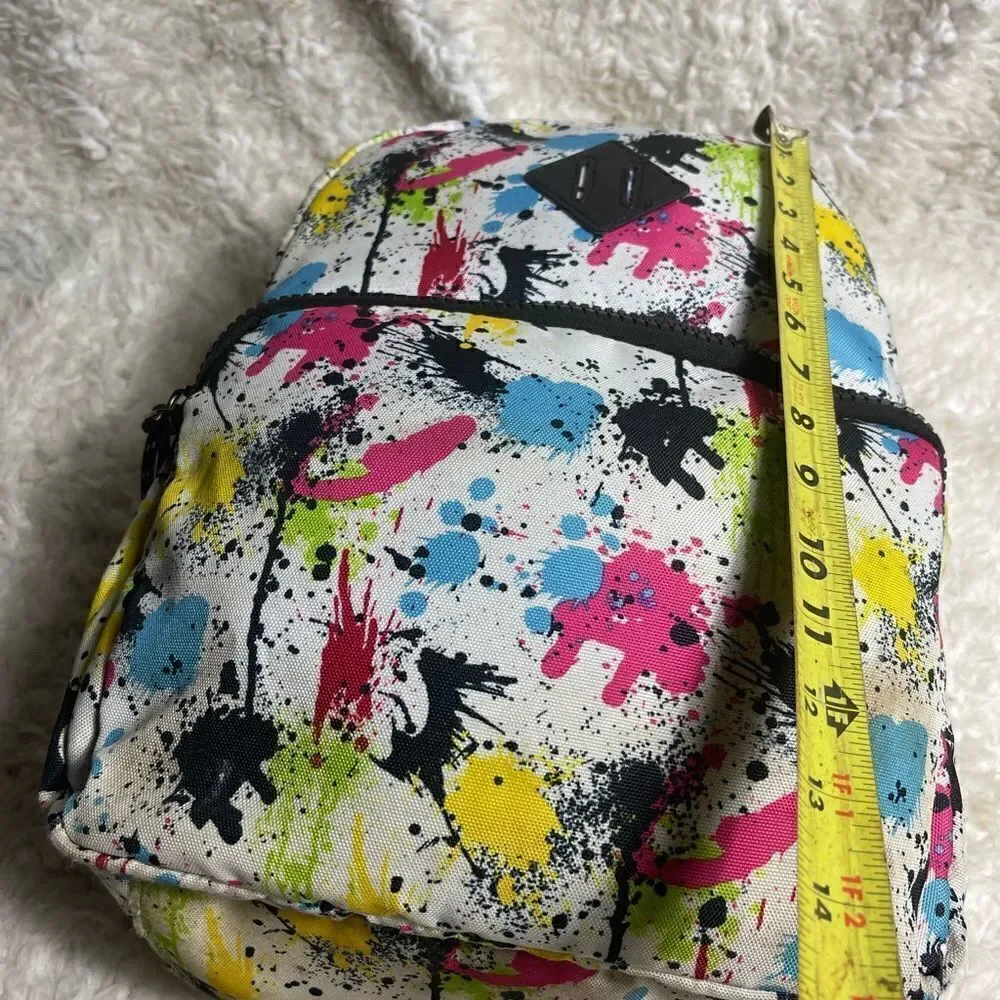 Airwalk Graffiti Spray Paint multi color laptop medium backpack